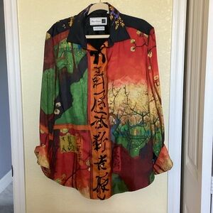 Rare Robert Graham Artistic Black Limited Edition Shirt